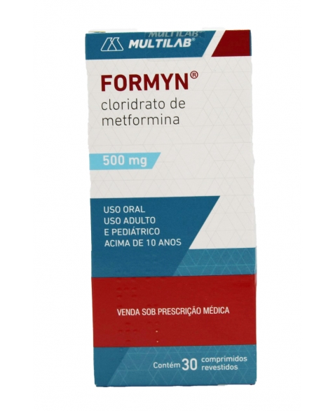 FORMYN-METFORMINA 500MG C/30COMP (84)