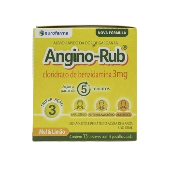 ANGINO RUB 3MG MENTA C/16PAST