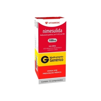 NIMESULIDA 100MG 12COMP (60)