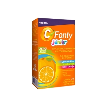 CFONTY JUNIOR - ACIDO ASCORBICO 30MG 30COMP MASTIG