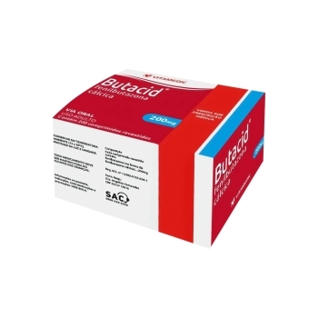 BUTACID 200MG C/20X10COMP (20)